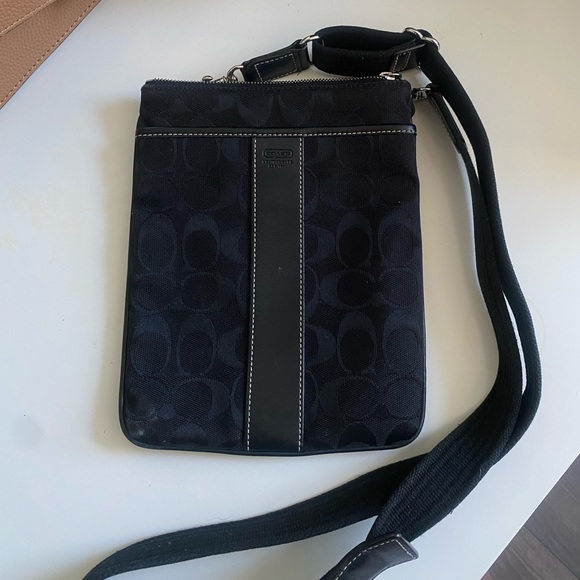 COACH Black Crossbody, Almost brand new - Picture 3 of 6